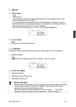 Предварительный просмотр 23 страницы KERN EWJ 300-3 Operating Instructions Manual