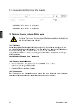 Предварительный просмотр 38 страницы KERN EWJ 300-3 Operating Instructions Manual