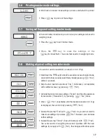 Preview for 17 page of KERN FTB Operating Instructions Manual