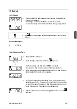 Предварительный просмотр 23 страницы KERN GAB 12K0.1N Operating Instructions Manual