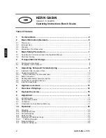 Предварительный просмотр 2 страницы KERN GAB-N Operating Instructions Manual