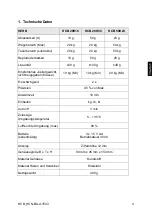 Предварительный просмотр 5 страницы KERN HCB 0.5T-3 Operating Instruction