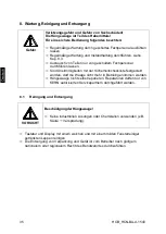 Предварительный просмотр 36 страницы KERN HCB 0.5T-3 Operating Instruction