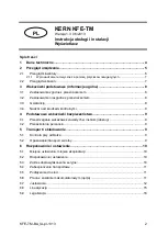 Предварительный просмотр 2 страницы KERN KFA-TM Instruction Manual