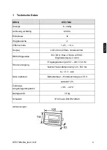 Предварительный просмотр 5 страницы KERN KFE-TNM Operating And Installation Instructions