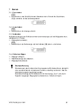 Предварительный просмотр 23 страницы KERN KFS-TM Operating And Installation Instructions