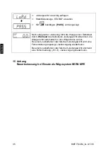 Предварительный просмотр 36 страницы KERN KMF-TM Operating And Installation Instructions