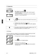 Предварительный просмотр 22 страницы KERN MBB 15K2DM Operating Instructions Manual