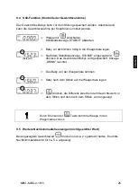 Предварительный просмотр 27 страницы KERN MBC 15K2DM Operating Instructions Manual