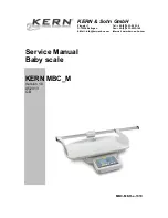 KERN MBC M Service Manual предпросмотр