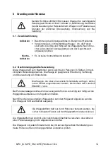 Preview for 15 page of KERN MPE 250K100HM Operating Instructions Manual