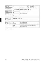 Preview for 46 page of KERN MPE 250K100HM Operating Instructions Manual