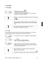 Preview for 89 page of KERN MPE 250K100HM Operating Instructions Manual