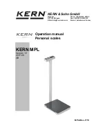 Preview for 1 page of KERN MPL 200K-1P Operation Manual