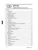 Preview for 2 page of KERN MPL 200K-1P Operation Manual