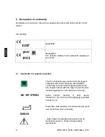 Предварительный просмотр 6 страницы KERN MPS_M Operating Instructions Manual