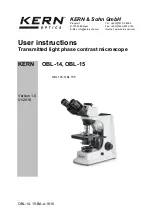 KERN OBL 145 User Instructions preview