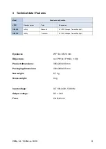 Preview for 9 page of KERN OBL 145 User Instructions