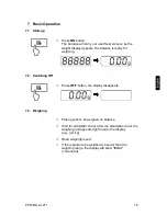 Preview for 15 page of KERN PCD Operating Instructions Manual