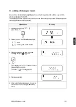 Preview for 55 page of KERN PEJ 220-3M Operating Instruction