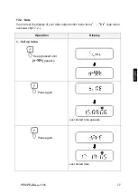 Preview for 77 page of KERN PEJ 220-3M Operating Instruction