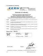 Preview for 7 page of KERN PEJ Operating Manual