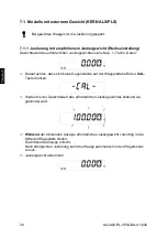 Предварительный просмотр 30 страницы KERN PLJ 1200-3A Operating Instruction