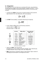 Предварительный просмотр 44 страницы KERN PLJ 1200-3A Operating Instruction