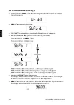 Предварительный просмотр 50 страницы KERN PLJ 1200-3A Operating Instruction