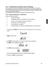 Предварительный просмотр 59 страницы KERN PLJ 1200-3A Operating Instruction