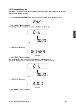 Предварительный просмотр 63 страницы KERN PLJ 1200-3A Operating Instruction