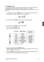 Предварительный просмотр 121 страницы KERN PLJ 1200-3A Operating Instruction