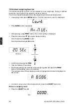 Предварительный просмотр 146 страницы KERN PLJ 1200-3A Operating Instruction