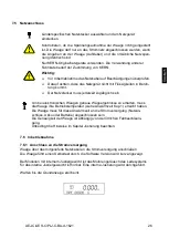 Предварительный просмотр 27 страницы KERN PLJ 300-3CM Operating Instruction