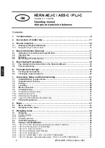 Предварительный просмотр 174 страницы KERN PLJ 300-3CM Operating Instruction