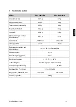 Preview for 5 page of KERN PLJ 600-2GM Operating Instruction