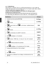 Preview for 38 page of KERN PLJ 600-2GM Operating Instruction