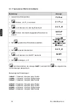 Preview for 52 page of KERN PLJ 600-2GM Operating Instruction