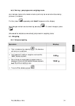 Preview for 79 page of KERN PLJ 600-2GM Operating Instruction