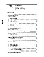 Предварительный просмотр 2 страницы KERN RXB Operating Instruction