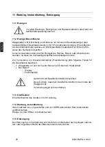 Предварительный просмотр 26 страницы KERN TMBC 15K2DEM-A Operating Instructions Manual