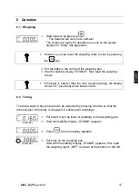 Предварительный просмотр 47 страницы KERN TMBC 15K2DEM-A Operating Instructions Manual