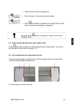 Предварительный просмотр 49 страницы KERN TMBC 15K2DEM-A Operating Instructions Manual