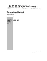 KERN YBI-01 Operating Manual preview