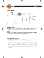 Предварительный просмотр 5 страницы Kero-Sun KCF-70 Instruction Manual