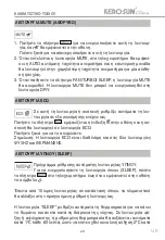 Предварительный просмотр 24 страницы Kero-Sun KCT22-09IVi User Manual