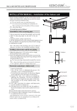 Предварительный просмотр 71 страницы Kero-Sun KCT22-09IVi User Manual