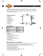 Preview for 3 page of Kero-Sun KPMC-20 Instruction Manual