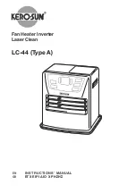 Kero-Sun Laser Clean LC-44 (Type A) Instruction Manual предпросмотр