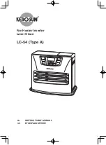 Preview for 1 page of Kero-Sun LC-54 Instruction Manual